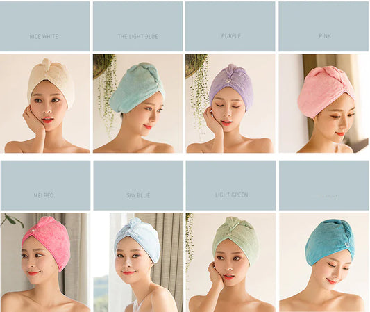 Luxurious Quick-Dry Hair Towel