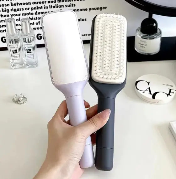 4-in-1 Self-Cleaning Detangler Brush