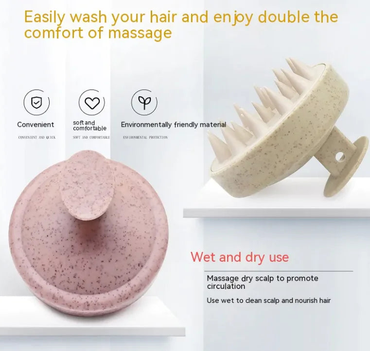 Soft Silicone Scalp Brush