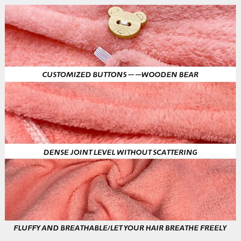 Microfiber Hair Towel Turban