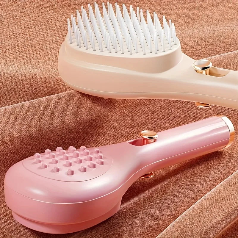 Self-Cleaning Detangling Brush